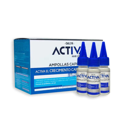 BASSA ACTIVA AMPOLLA CAPILAR 13 ML. CAJA X 8 AMP