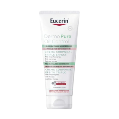 EUCERIN DERMOPURE OIL CONTROL CREMA CORPORAL TRIPLE EFFECT
